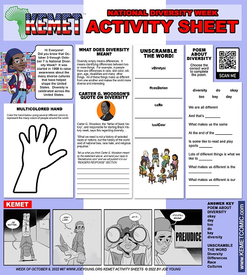 national diversity sheet