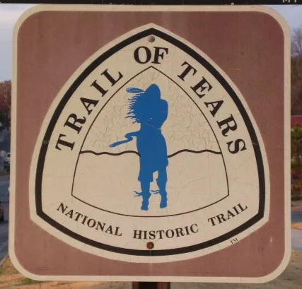 Trail of Tears sign