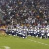 Wideshot of PVU at halftime