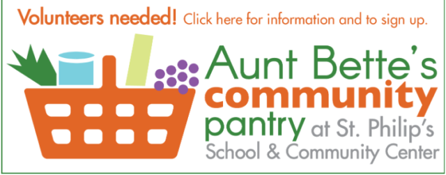 Aunt Bette's Community Patry St. Philip's School and Community Center