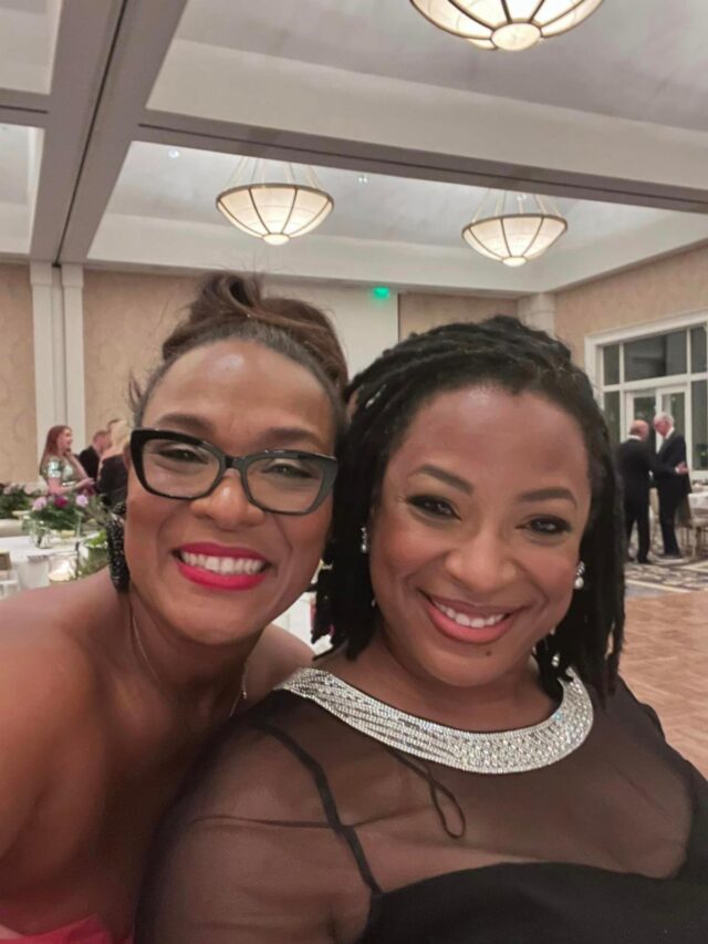 Latoyia Dean-Dennis and Leah Frazier ﻿Co-Chair-Miles of Freedom