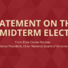 Statement on the 2022 Midterm Elections