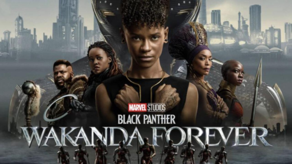 Theatrical release poster of Black Panther