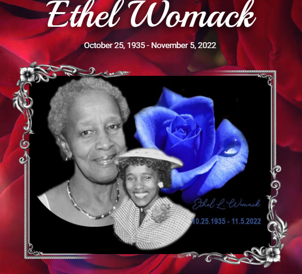 In Remembrance Ethel Womack 