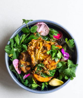 Roasted Squash and Plantain Salad-Eva Kosmas Flores