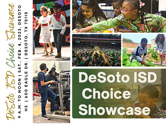 DeSoto ISD District Choice Programs Showcase Flyer