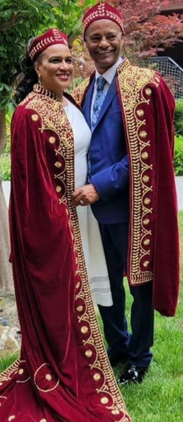 Dee-Dee and Abraham Teklu