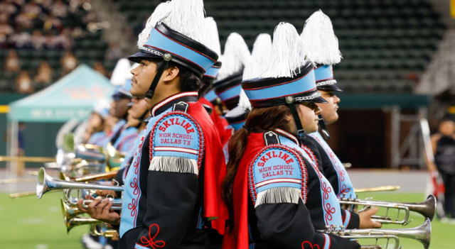 Members of Skyline High School’s