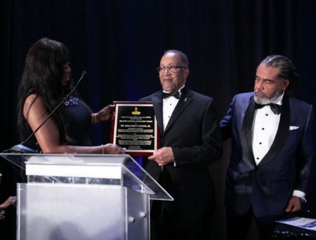 Dr. Benjamin Chavis Jr. Receives his NNPA Lifetime Achievement Award