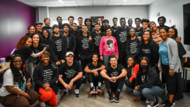 Howard University men’s basketball players