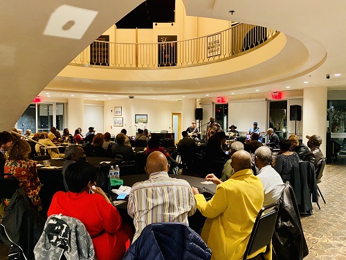 Jazz saxophonist and vocalist Rob Holbert and band perform at Music Under the Dome Feb. 23 2023
