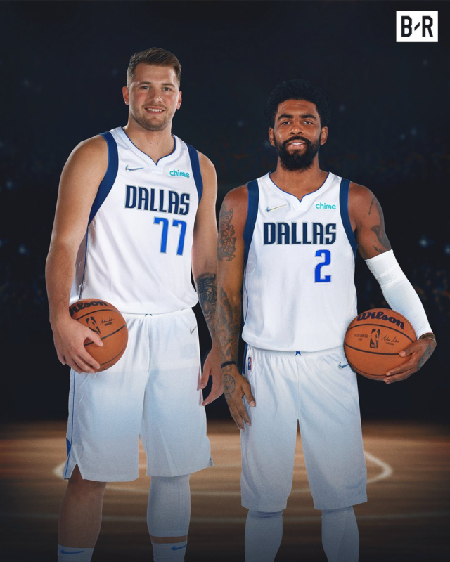 Luka and Kyrie Photo: Bleacher Report