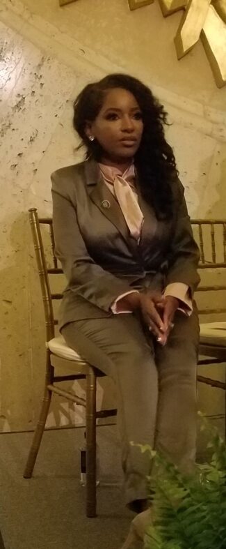 US Representative Jasmine Crockett