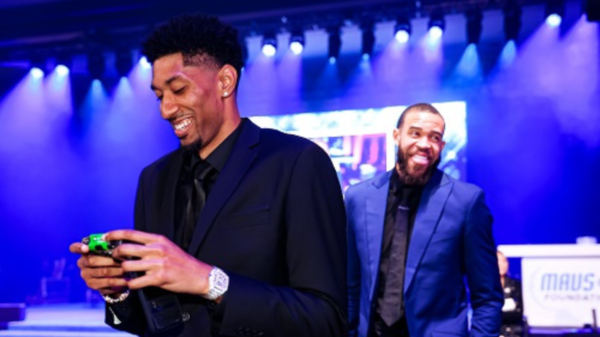 Christian Wood and JaVale McGee