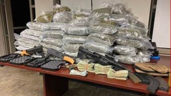 Drug and Guns seizure in DeSoto 