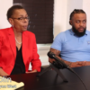 Markynn West and attorney Lesa Pamplin (1)