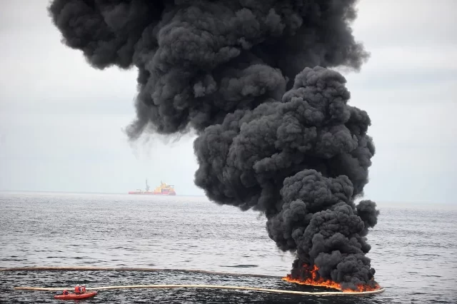 oil fire