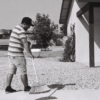 Sweep around your own front door before