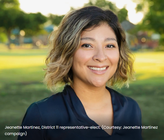 Jeanette Martinez, District 11 Rep.