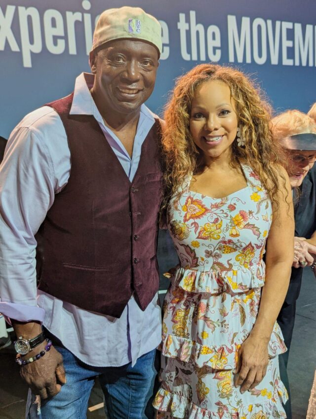 Billy Blanks and Donna Richardson