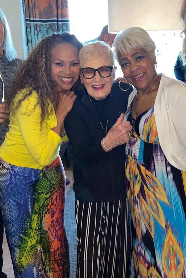 Donna Richardson, Elaine LaLanne and Laverne Richardson