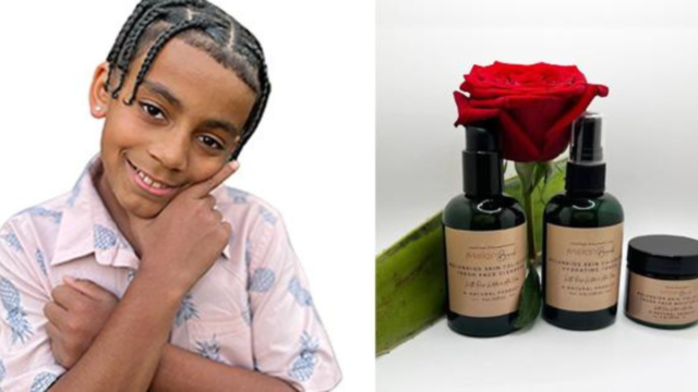 bron chappelle 12-year-old founder melabran skin