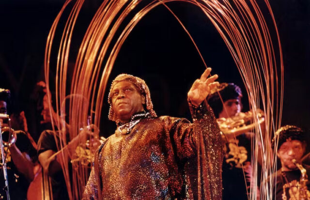 Sun Ra performing