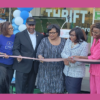 Dignitaries at Ribbon cutting (1)