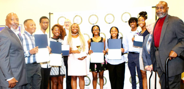 Nine students received scholarships
