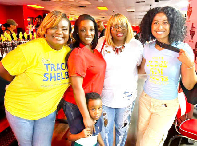 Tracie Shelby, Dareia Jacobs, dianne gibson and Judge Kim Cooks
