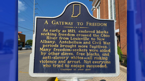 Gateway to Freedom sign