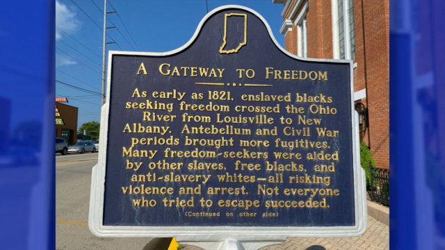 Gateway to Freedom sign
