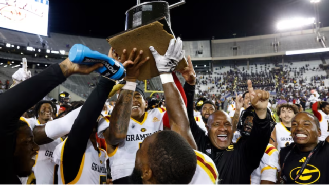 Grambling State head coach Hue Jackson