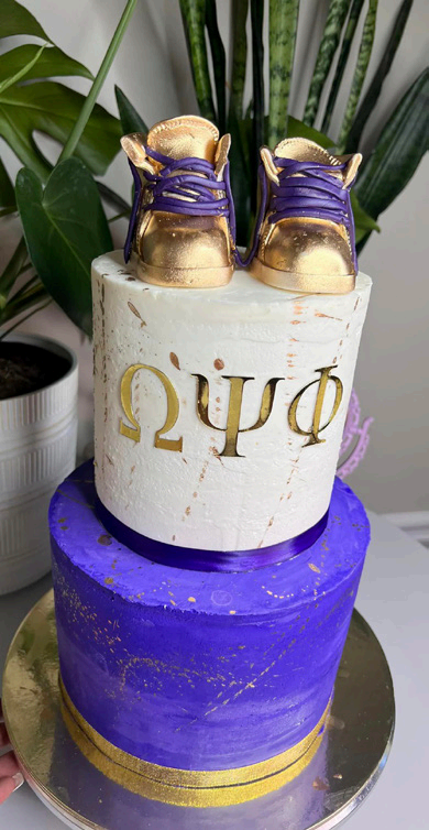 Omega Psi Phi cake