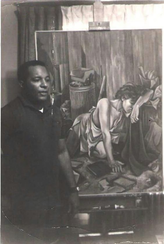 Artist Ernest H. Avery Jr. Credit Pinterest.
