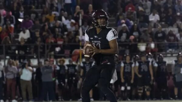 NC Central QB Davius Richard.