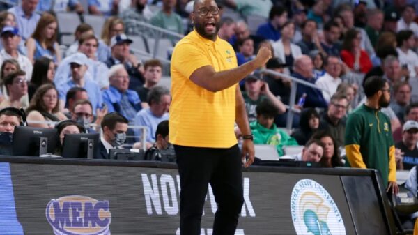 Norfolk State head basketball coach Robert Jones