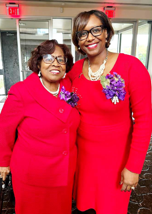 Roberta Reed Brown and daughter, LaKeisha