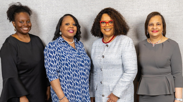 Pres. Holyfield with Founders’ Day honorees