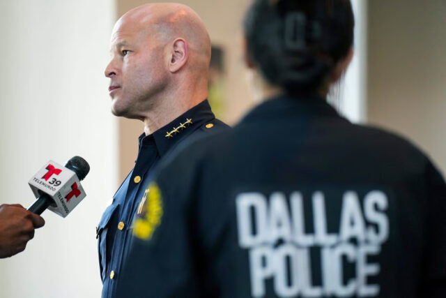 Dallas police Chief Eddie Garcia