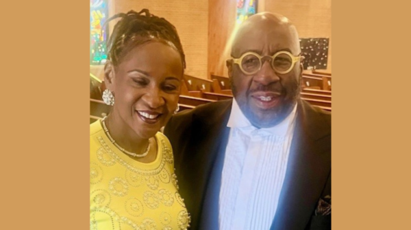 Rev. Sheron Patterson and Vincent Hall