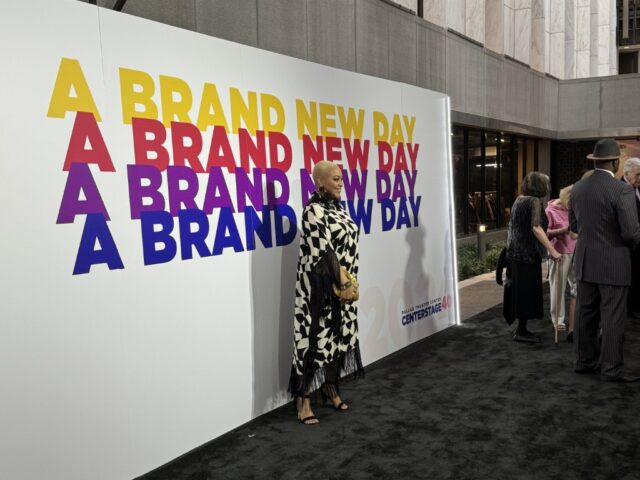 Attendees arrive at Dallas Theater Center Centerstage 40 gala at the Fashion Industry Gallery in Dallas 