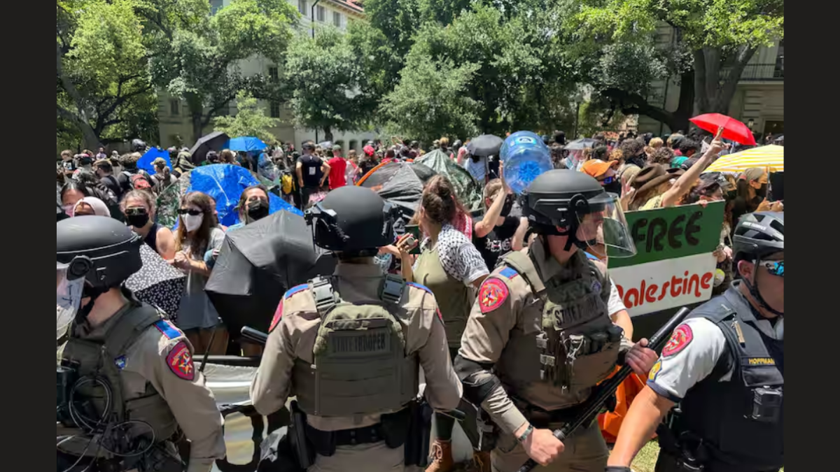 UT Campus Police Arrest Dozens Of Pro-Palestinian Protesters After ...