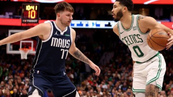 Luka Doncic and Jayson Tatum