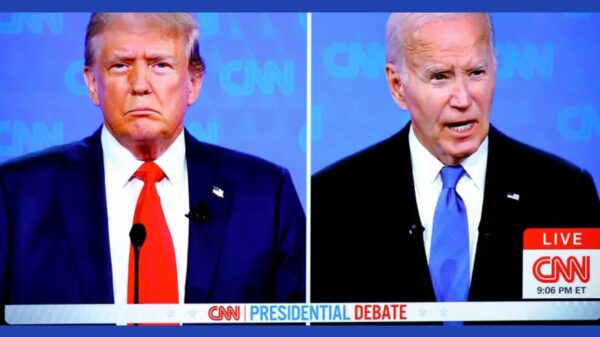 Donald Trump and President Joe Biden