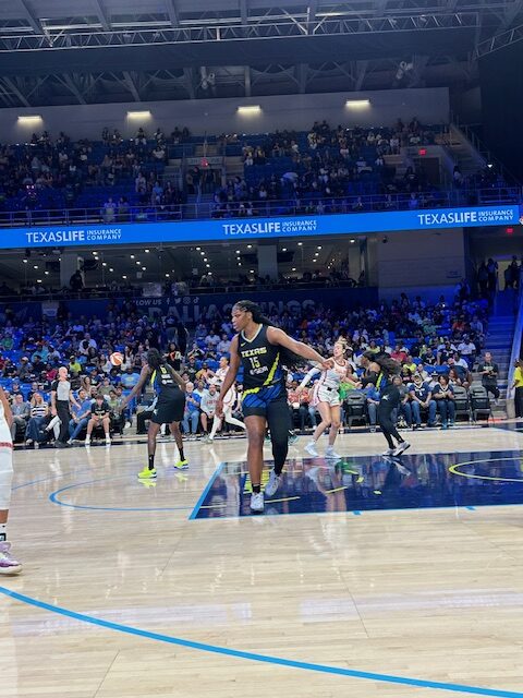 Dallas Wings Teaira McCowan