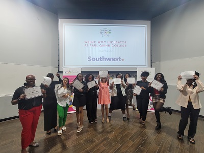 Female Paul Quinn Students Entrepreneurs Competed in the Pitch Competition