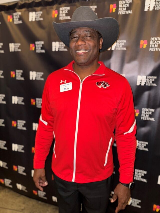 6-Denton Mayor Gerard Hudspeth at Denton Black Film Festival Media & Film Mixer Dec. 8, 2024 in Denton, TX