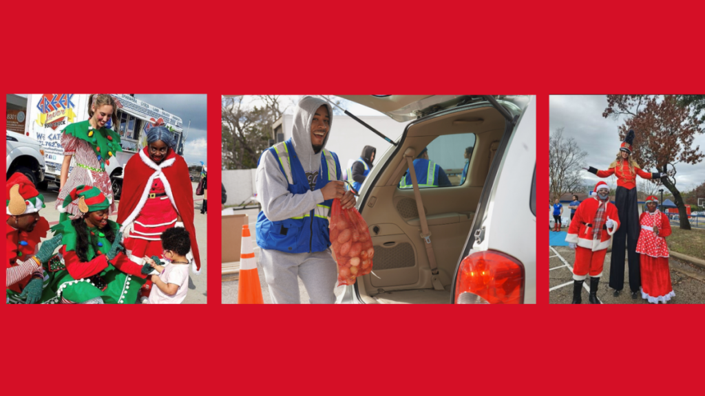 Distribution Event CENTER TABLE WINTER HARVEST HOLIDAY FOOD DISTRIBUTION EVENT RETURNS FOR ...
