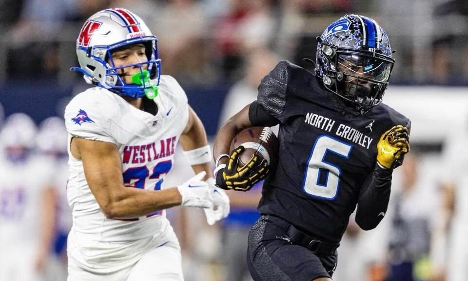 North Crowley Dominates Westlake 50-21 to Claim 6A Division I State ...